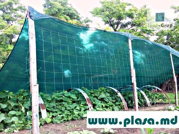 Plasa voliera de plastic.Plasa pentru umbrire.Пластиковая вольерная сетка для птиц.Затеняющая сетка. фото 9