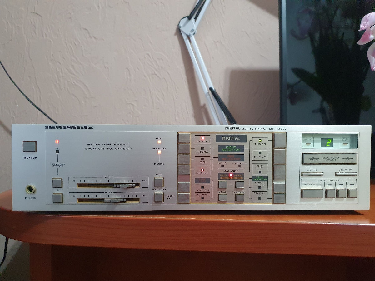 Vând  Amplificator Marantz Pm 630 foto 1