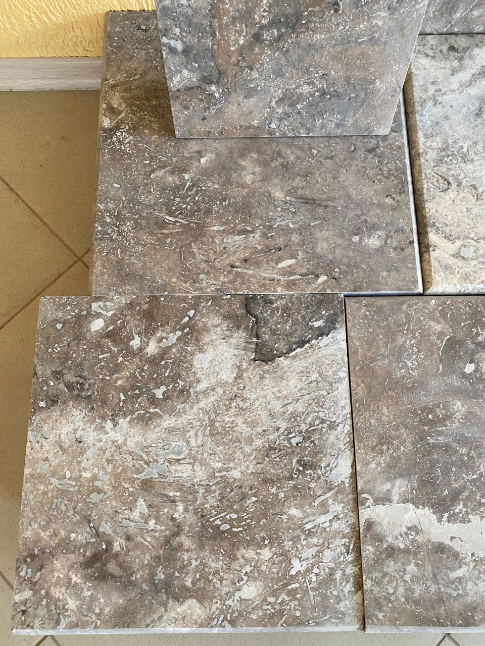 Travertin gri Silver Gray – piatră naturală pentru fațadă, podea și pereți interior/exterior foto 9