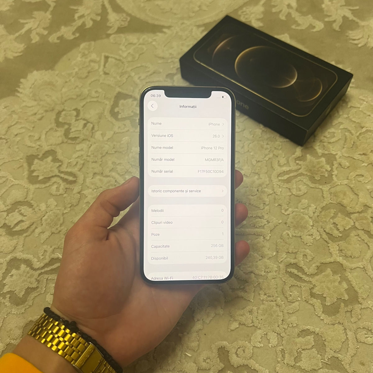 iPhone 12 Pro 256GB Gold фото 8