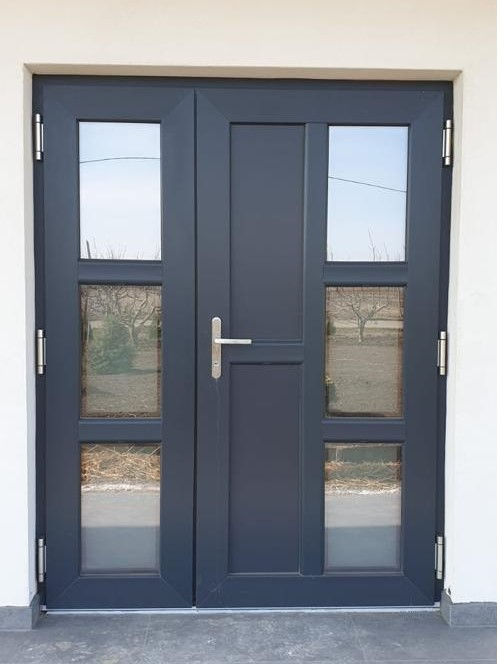 Ferestre,usi, vitralii PVC. Пластиковые окна, двери, витражи. foto 15