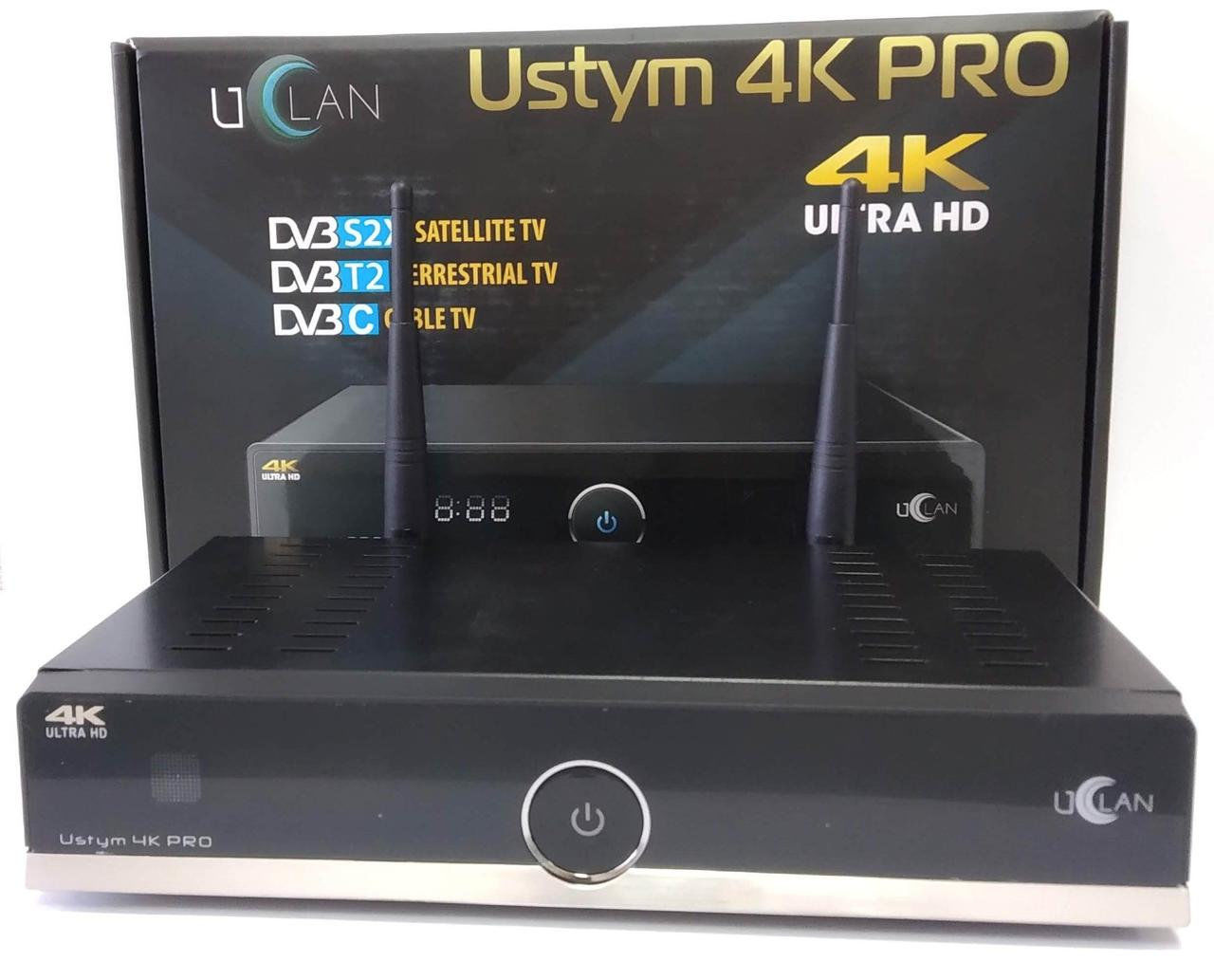 Ustym 4K PRO -  Ultra HD ресивер на Enigma2+DenisOS от компании uClan . foto 1