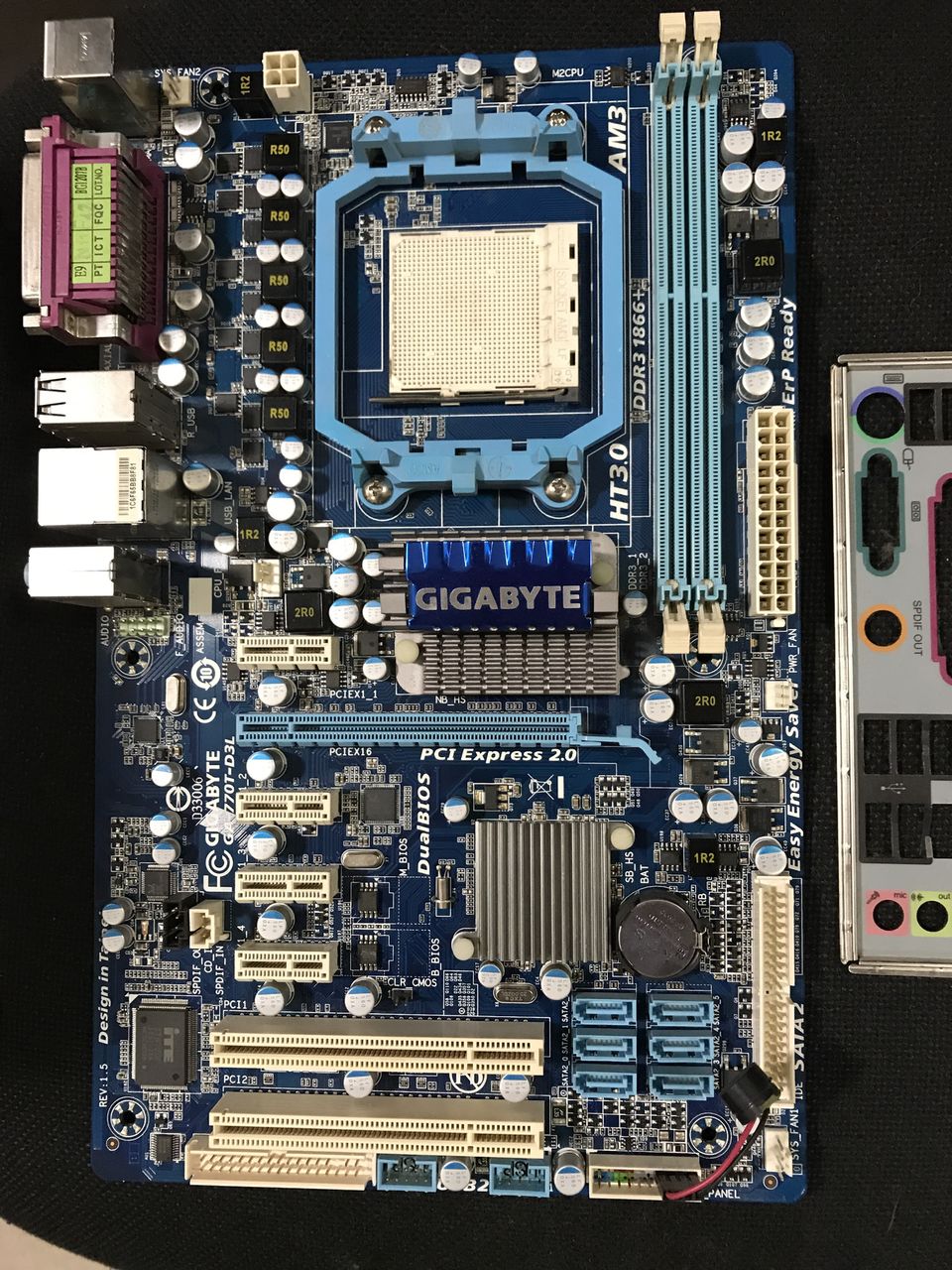 Gigabyte 770t d3l обзор