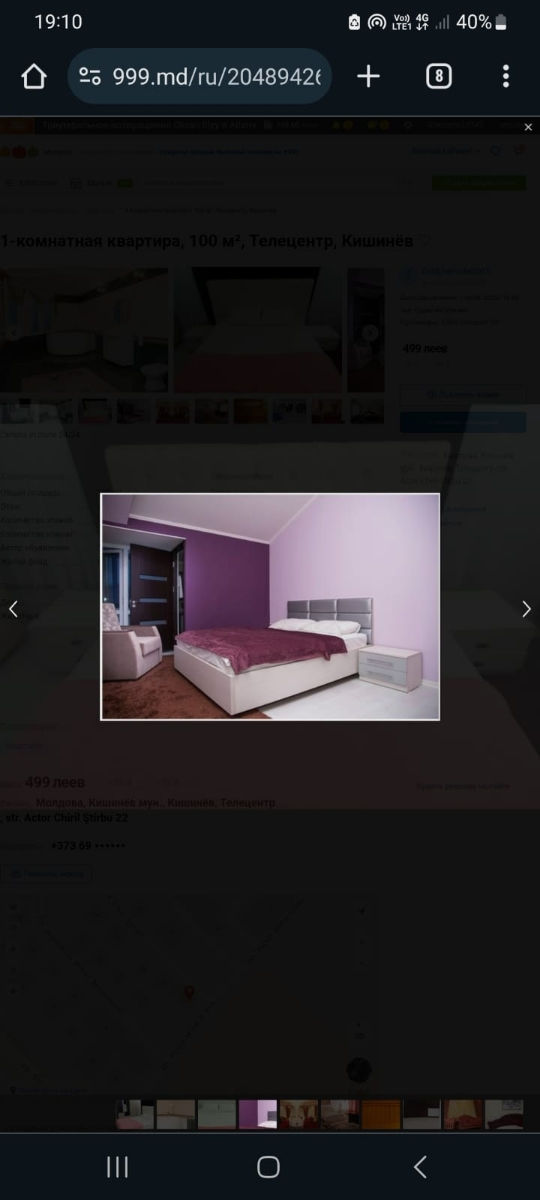 Apartament cu 1 cameră, 50 m², Botanica, Chișinău foto 0