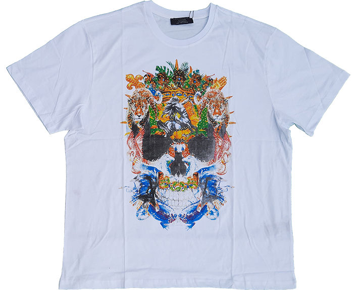 Tricou cu craniu Philipp Plein foto 5