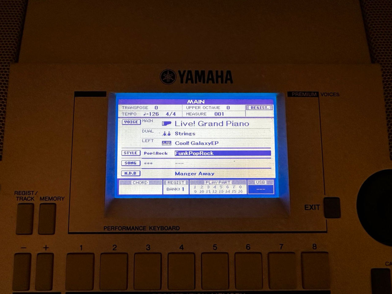 Yamaha Ionica, clapa. Синтезатор foto 4