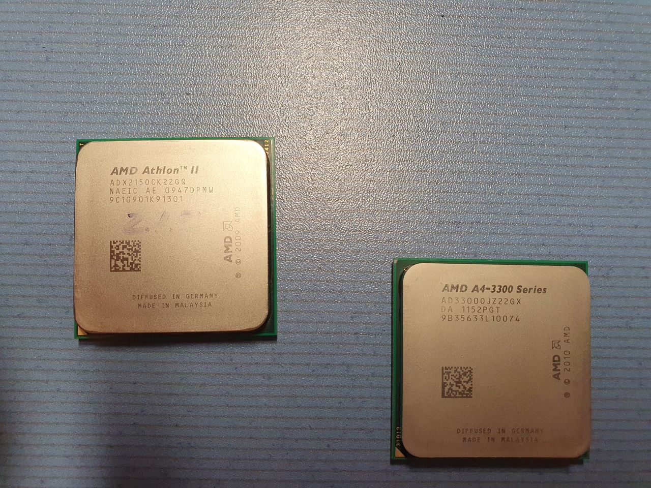 Процессоры Intel 775, AMD AM3, FM1