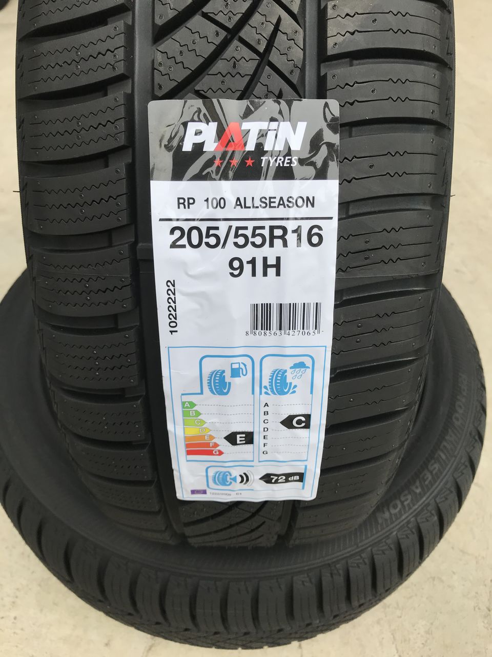 205/55 R16 Platin RP100 Allseason (4seasons)/ Доставка, livrare toata Moldova foto 1