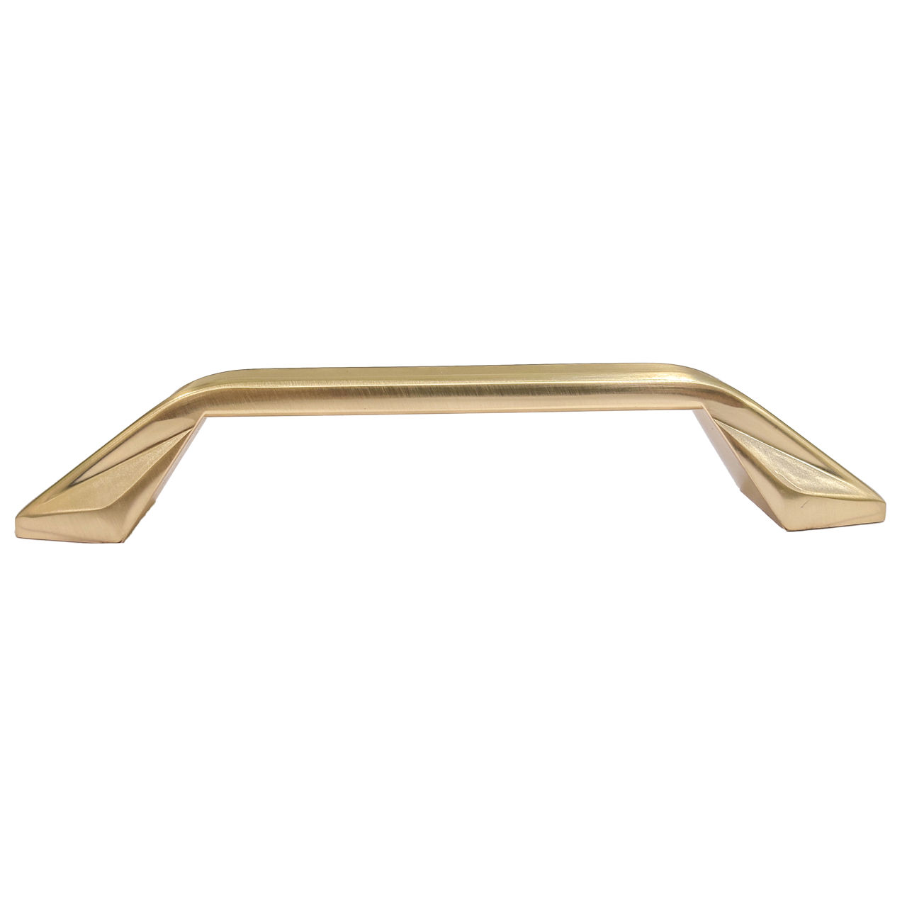 Maner pentru mobila Maner N06822 128 mm Brushed gold foto 0