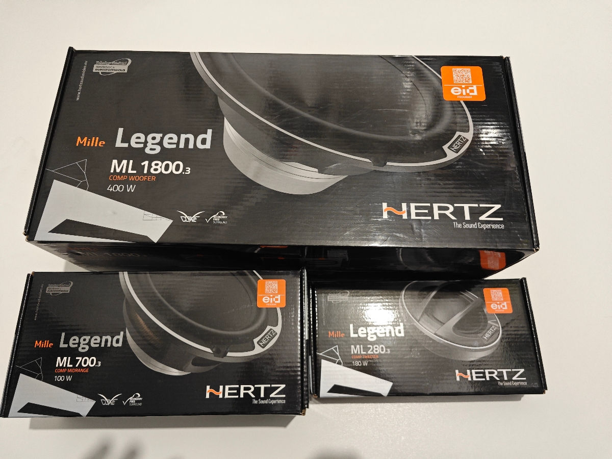Hertz Mile Legend full set 3 way.