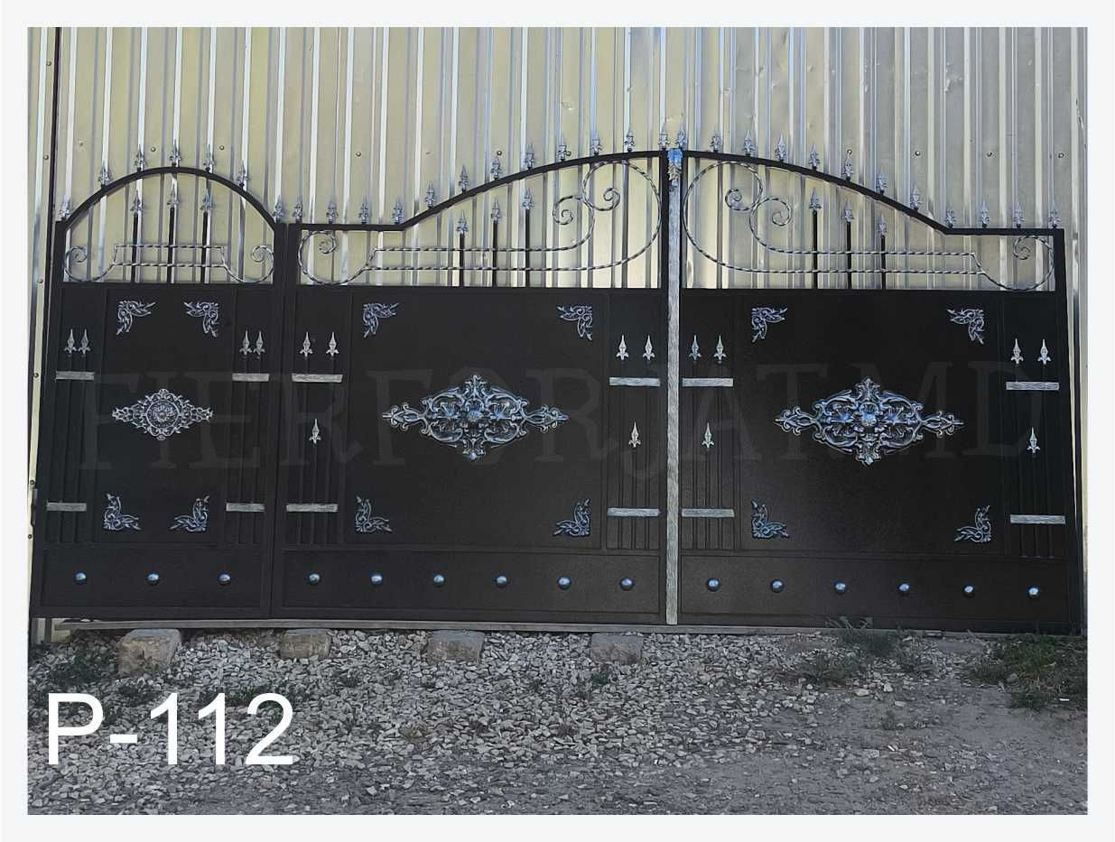 Porti in stoc ! ! !   Porti din fier forjat , balustrade, gard, copertine, elemente forjate фото 0