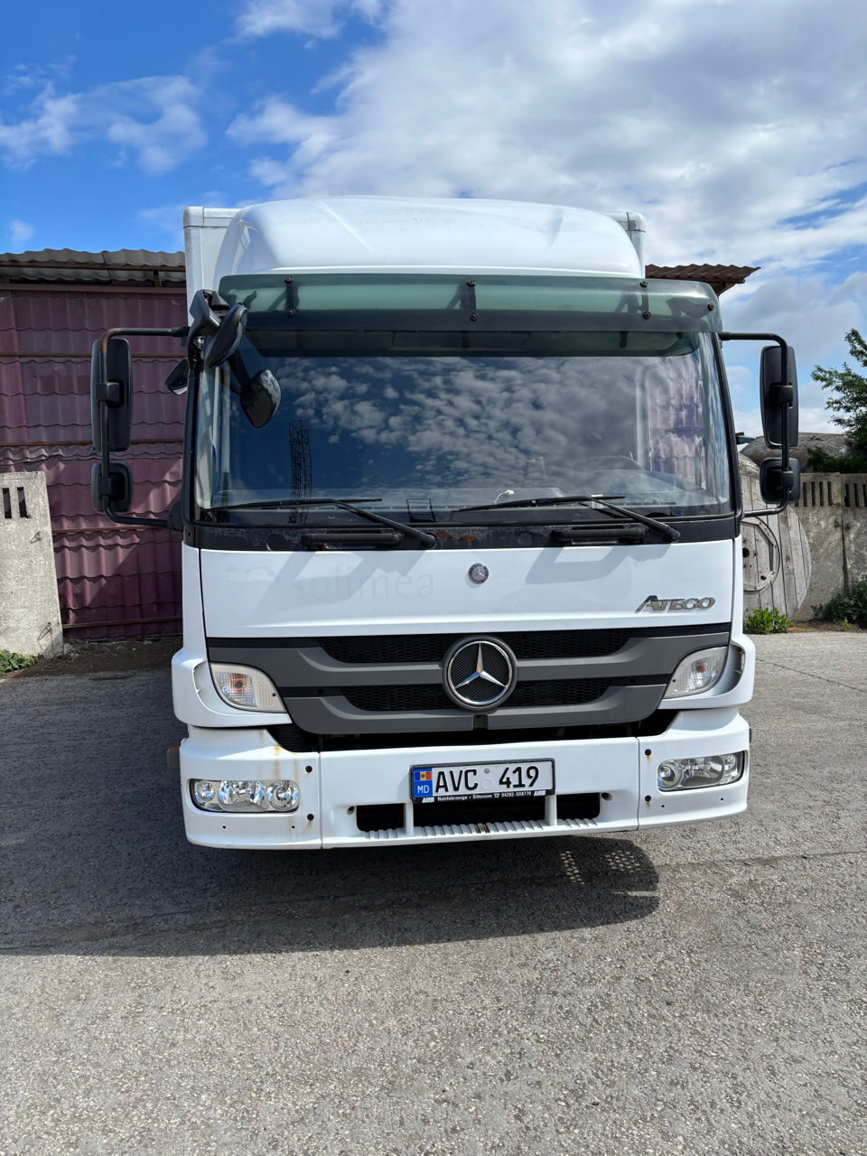 Mercedes Atego Trverkleidung