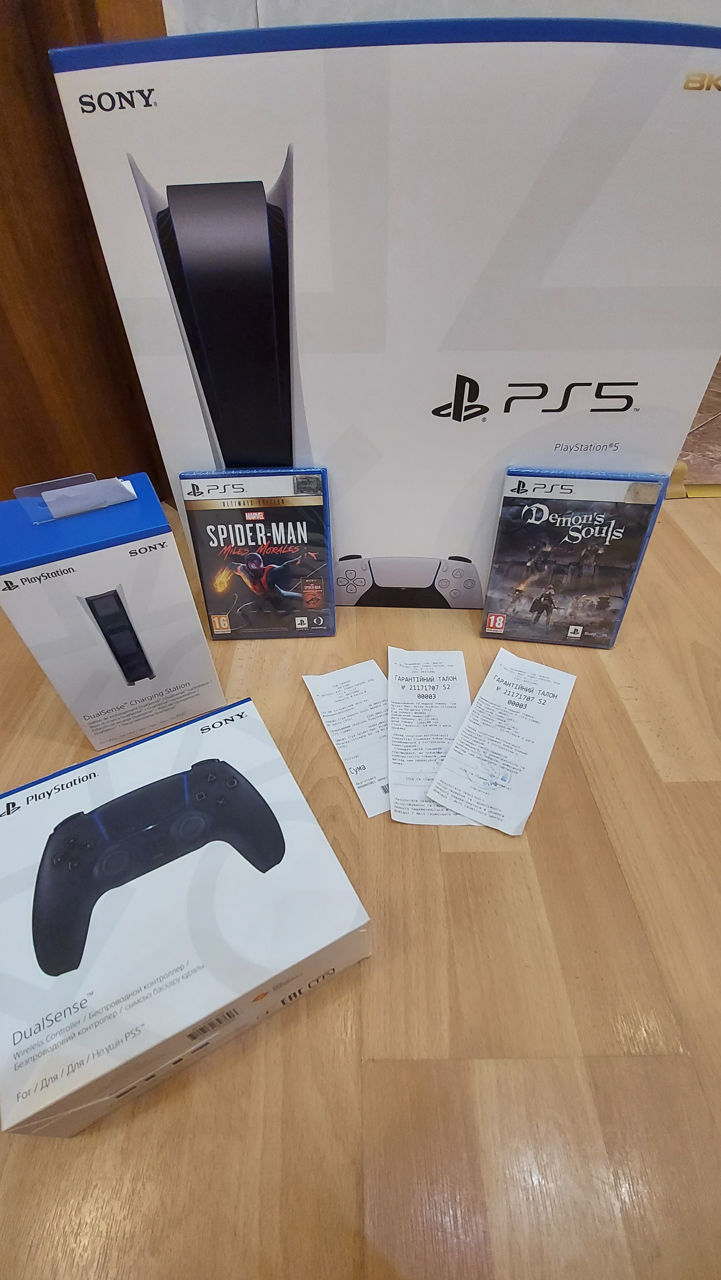 Приставка sony PS5 Disc Edition 1216А Slim Pro Подписка Ps Plus Extra Deluxe EA Play abonament foto 16