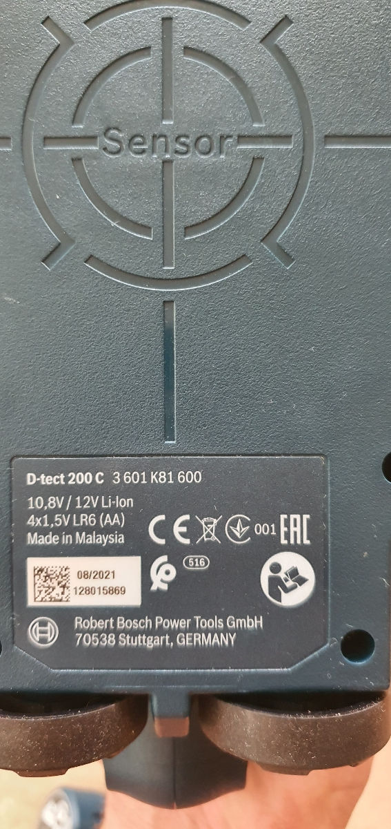 Сканер проводки Bosch D-tec 200 C foto 2