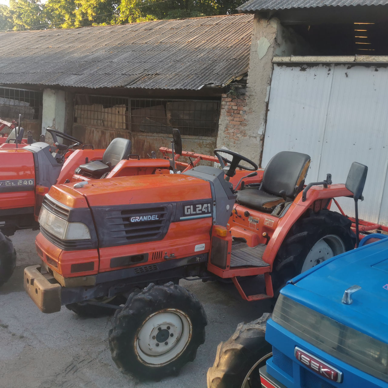 Tractor japonez - Yanmar AF 222s+freza+încărcător acte+transport foto 15