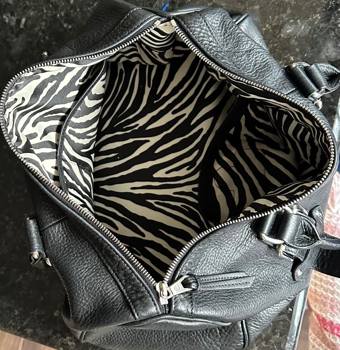 Кожаная сумка Longchamp фото 3