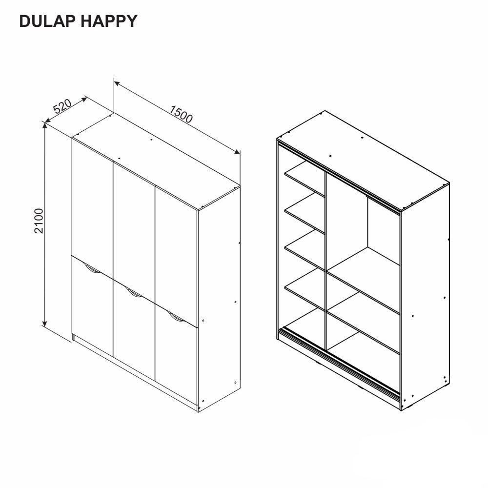 Dulap Ambianta Happy Nut, livrăm în țară foto 1