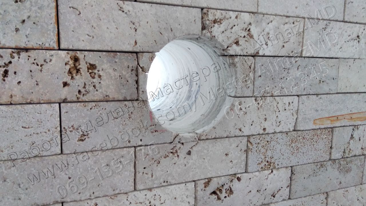 Алмазное бурение отверстий - . вытяжки.канализация вентиляция. техникой hilti фото 2