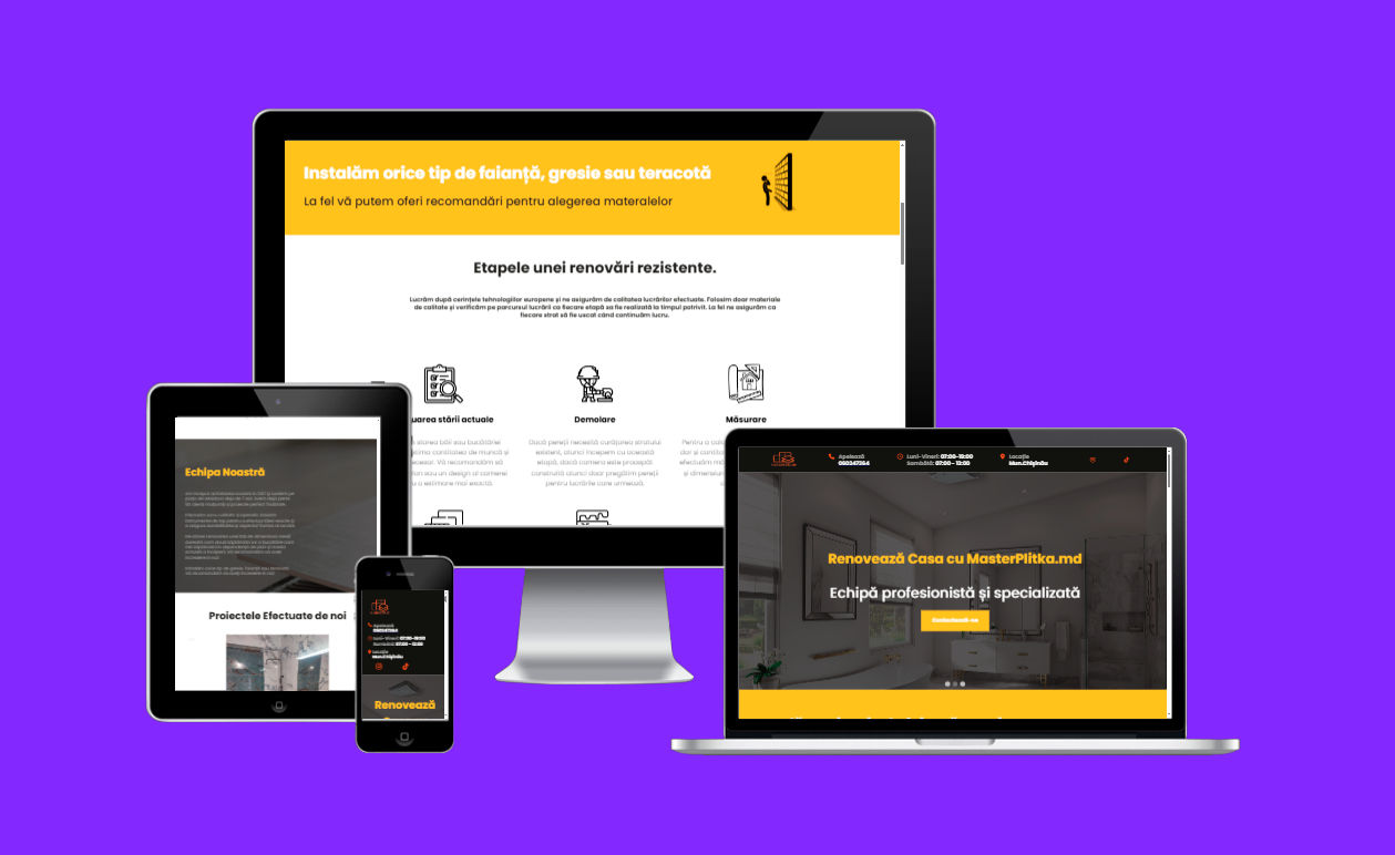Creare Landing Page + Factură pe companie foto 5