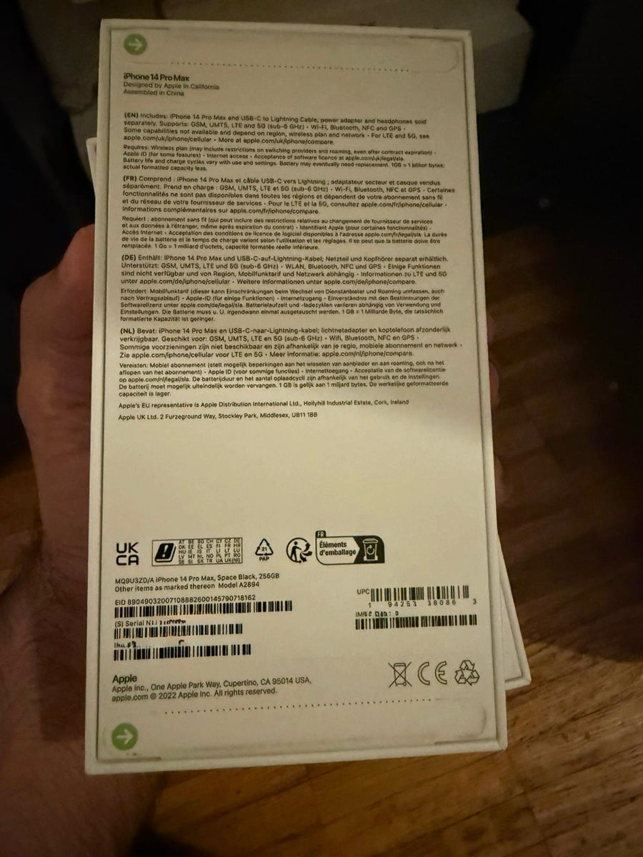 iPhone 14 Pro Max 256 - 512 / Sigilate  foto 1