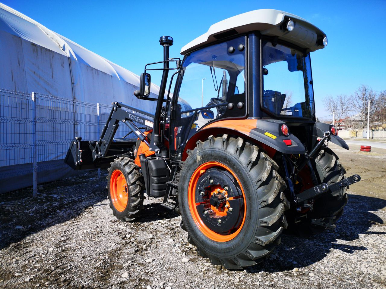 Tractor Agromax FL804C cu încărcător frontal (80 CP) foto 3