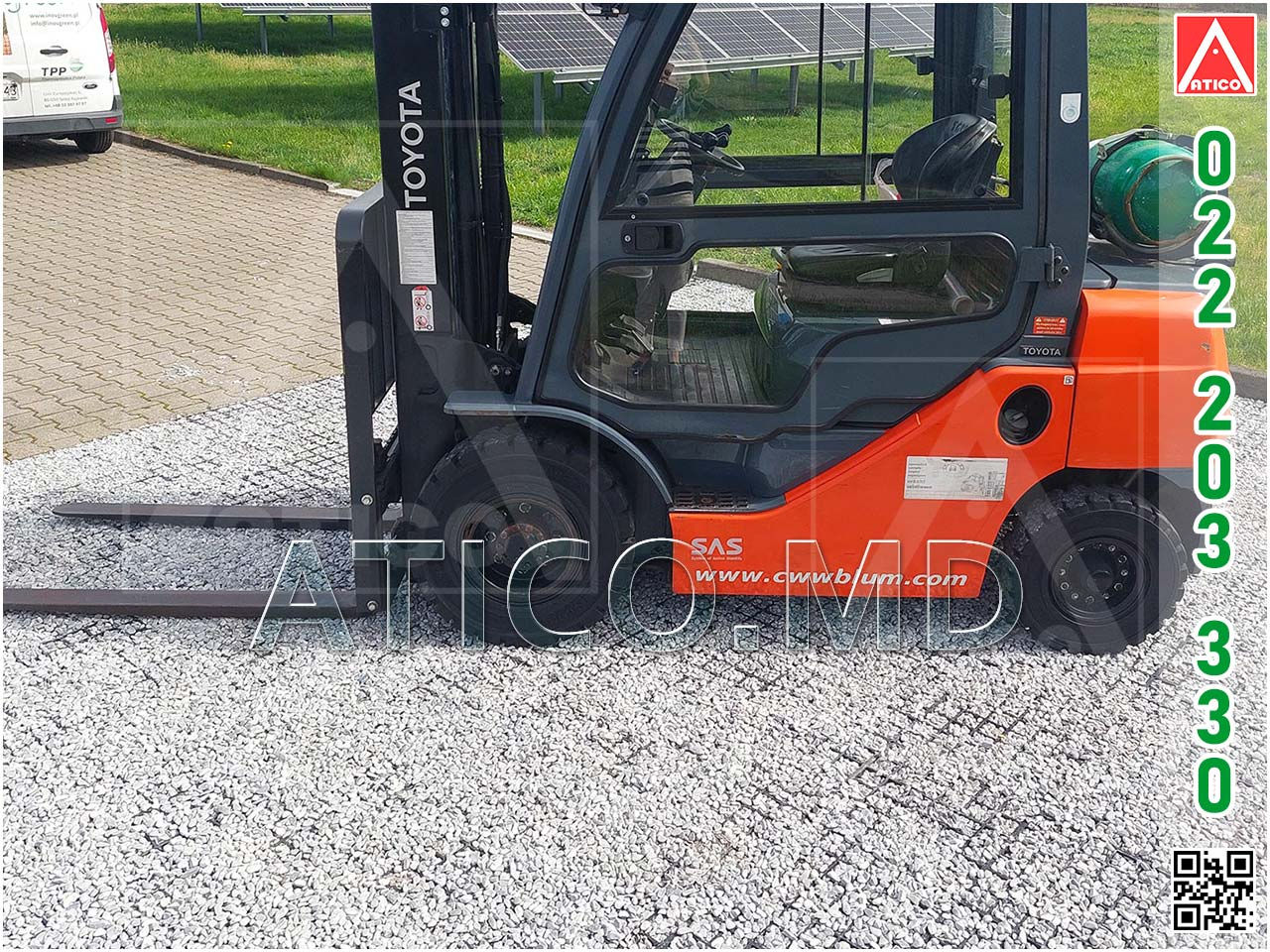Drumuri si teren pu parcare din grila gazon. Дорожки и парковки из газонной решетки. foto 4