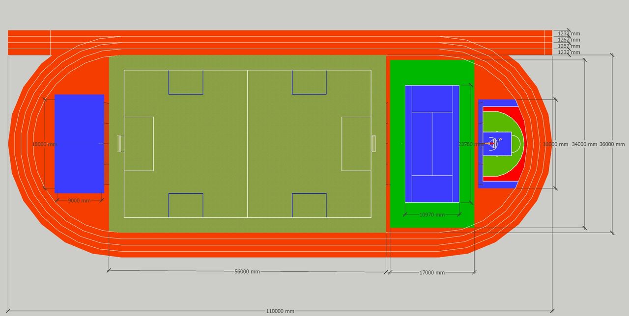 Proiectarea si constructia terenurilor de sport foto 5