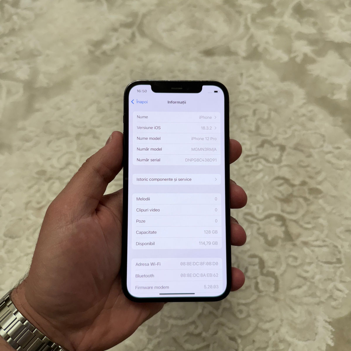 iPhone 12 Pro 128GB Pacific Blue foto 8