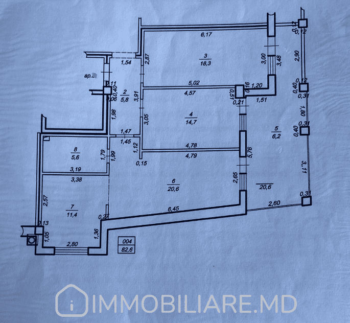 Apartament cu 3 camere,  Centru,  Chișinău mun. foto 1