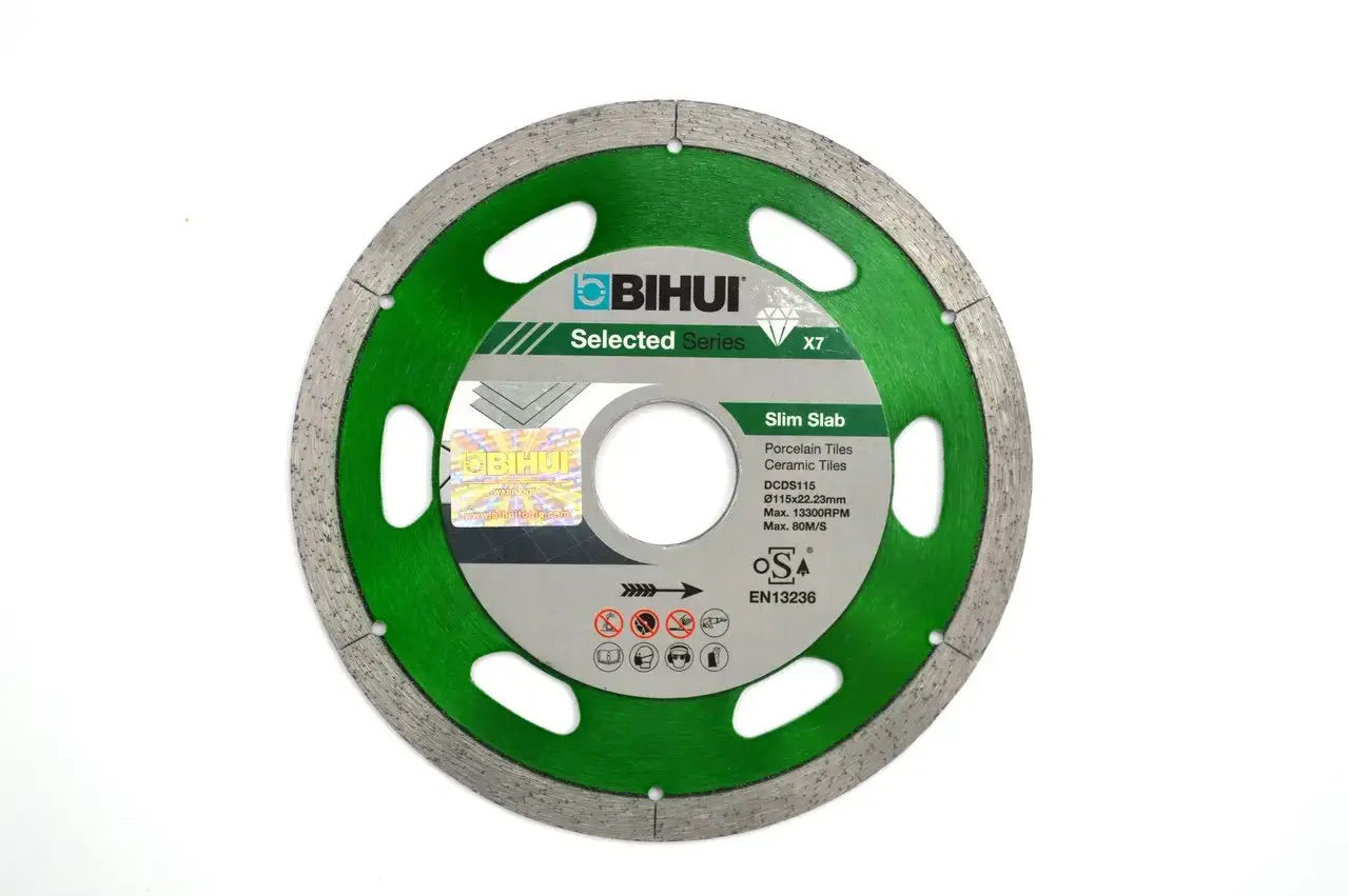 Диск алмазный  (125x1.1х22.2х7мм) dcds125 bihui foto 0