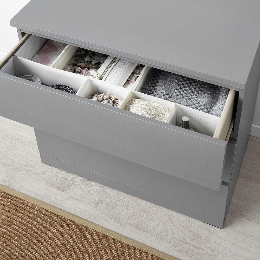 Comodă modernă cu 3 sertare Ikea Malm - Livrare în toată Moldova! Credit 0% foto 1