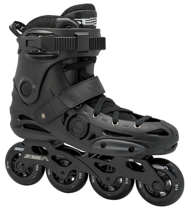 Ролики Seba E3 80 Black Inline Skate role SSK-E380 foto 4