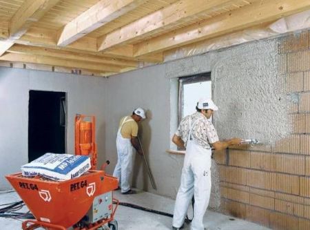 Механизированная штукатурка. Prestam servicii de tencuiala mecanizata.(Stucaturca) foto 0
