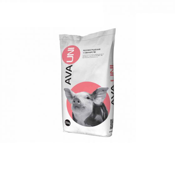 SPMV pentru porci AVA UNI Complex (Start 25%, Grover 15%, Finiș 10%). 25kg foto 0
