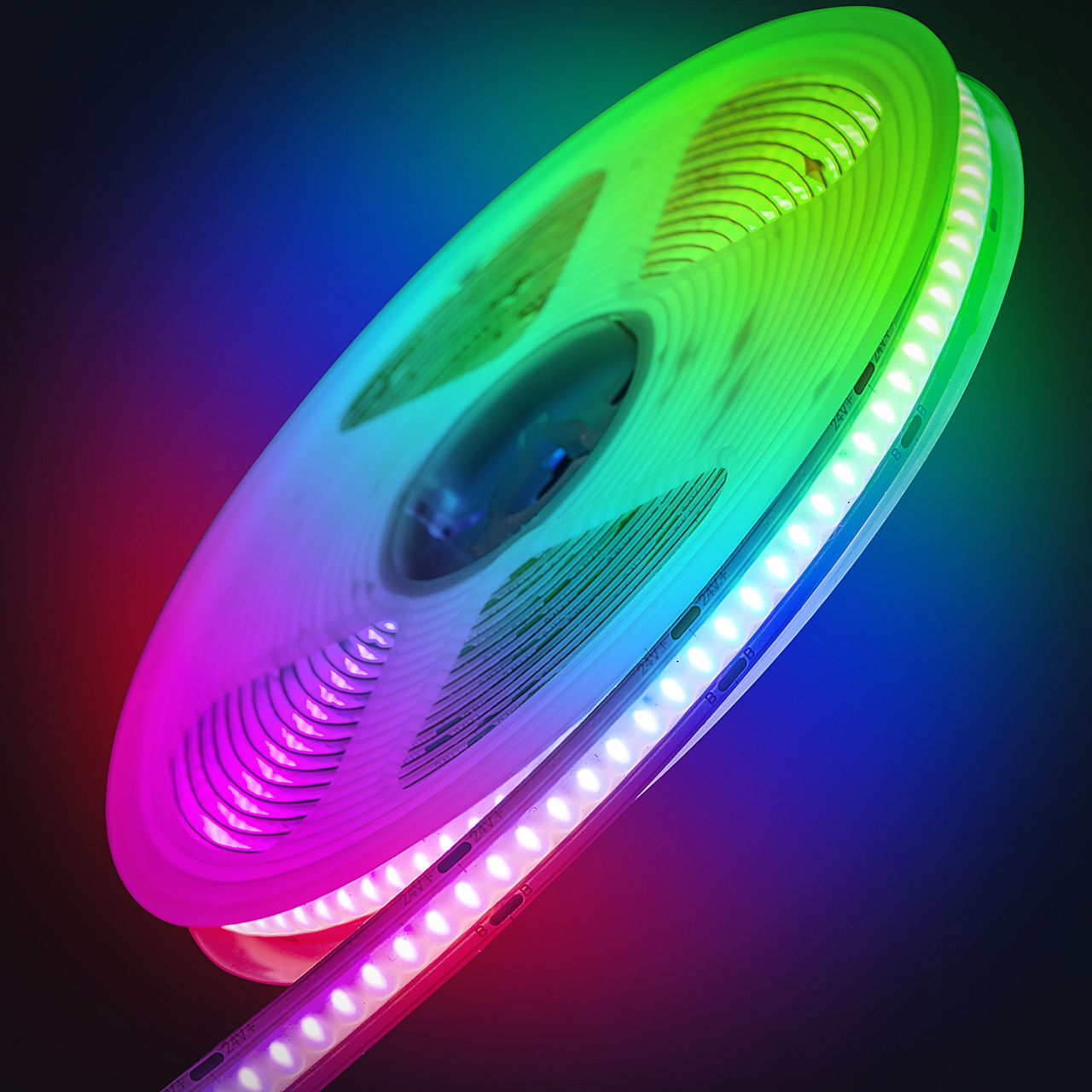 Светодиодная лента в Молдове, лента RGB, адресная лента В Кишиневе, COB RGB фото 1