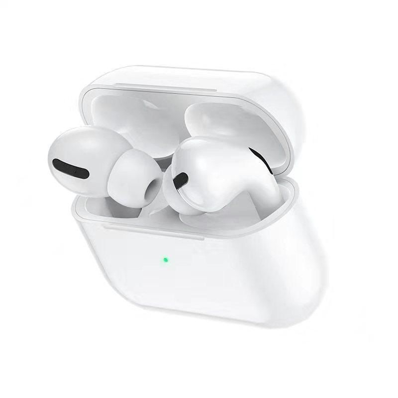 Hoco Airpods Pro DES08 Original Series TWS Airpods Pro [White] + Husa Cadou