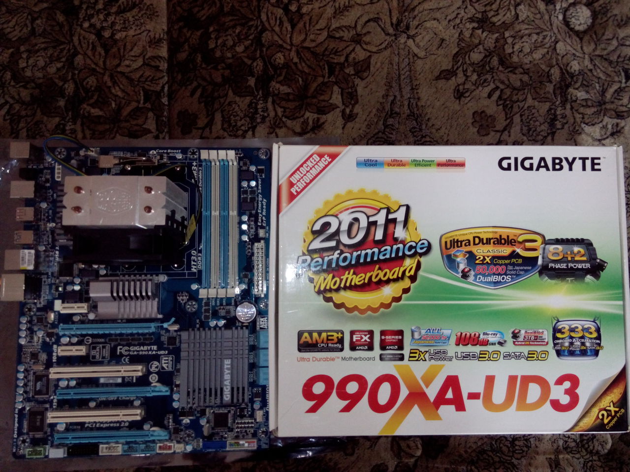 Gigabyte ga 990xa ud3 обзор