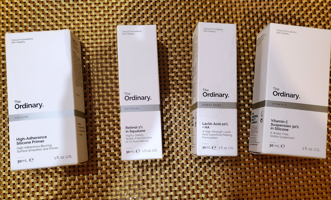 The Ordinary Молочная Кислота, Вит. С, Ретинол