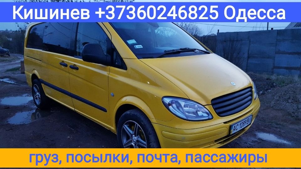 Такси Кишинев - Киев - Одесса или трансфер из Украины в Молдову на Мерседесе 1-8 мест фото 5