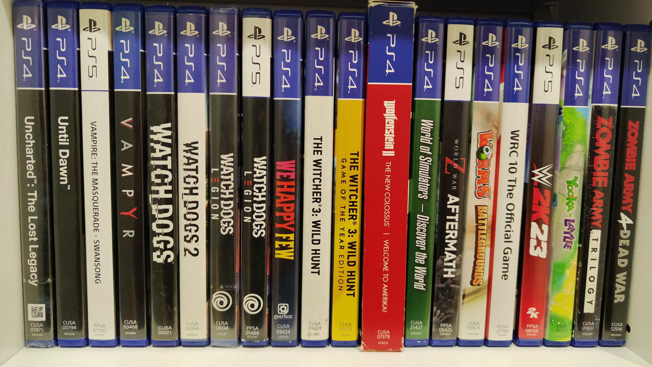 Диски Playstation 4 / Playstation 5 / PS4 / PS5 / 382 Игры в наличии foto 17