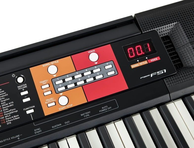 Sintetizator Yamaha PSR-F52. Livrare gratuita în toată Moldova, plata la primire. foto 1