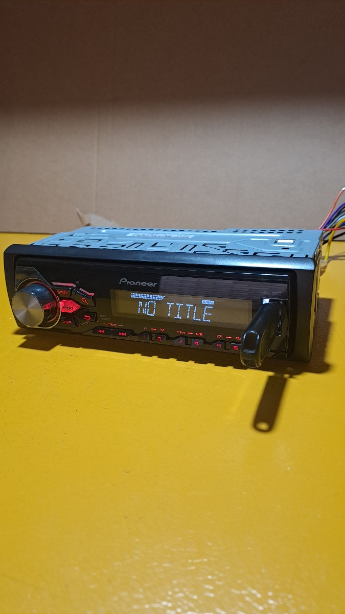 Pioneer mvh-180ui radiocasetofon магнитола  фото 2
