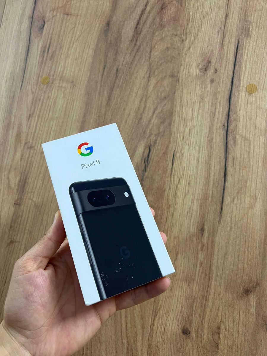 Google Pixel 8 256gb black новый запечатанный foto 1