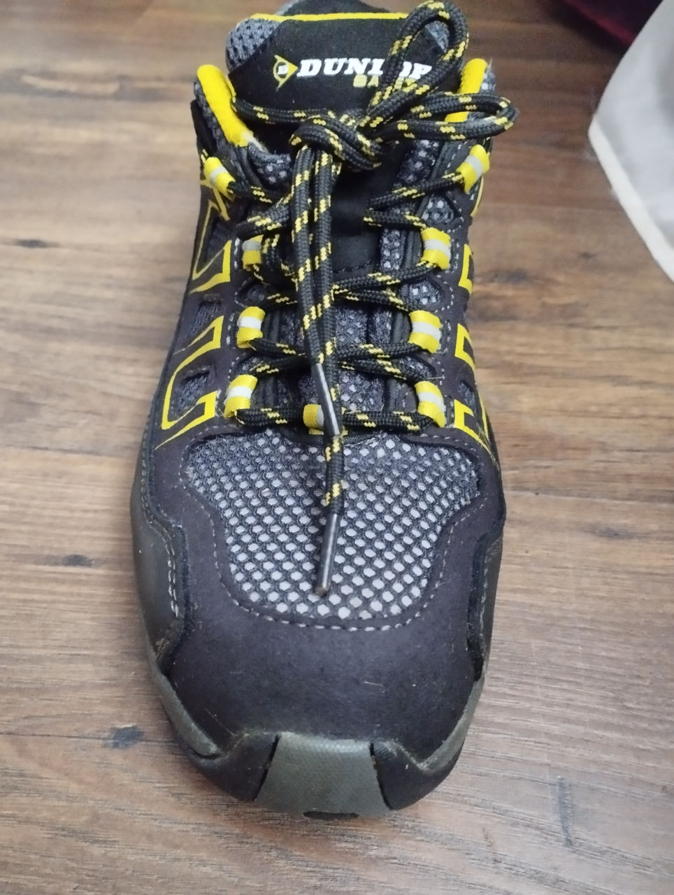 Ботинки рабочие с металлическим подноском Dunlop. Полный 40 размер.