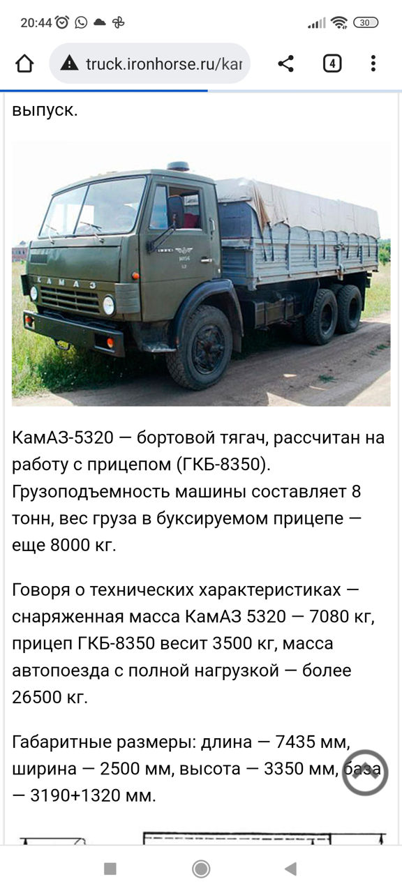 Ось балансира камаз 5320