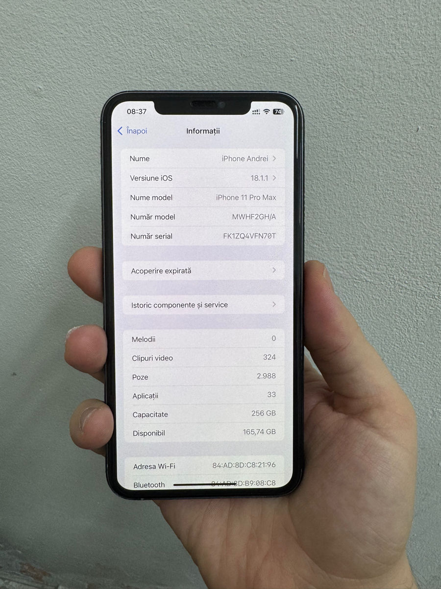 iPhone 11 Pro Max 256gb in stare buna! foto 0