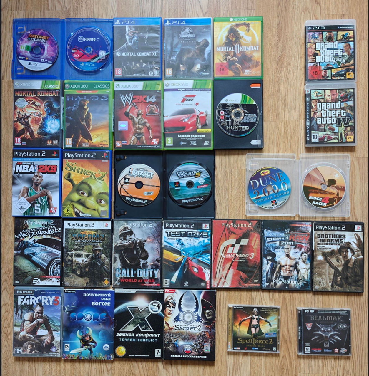 Игры Jocuri PS1/PS2/PS3/Ps4/Ps5/Xbox X - One/360/PC foto 0