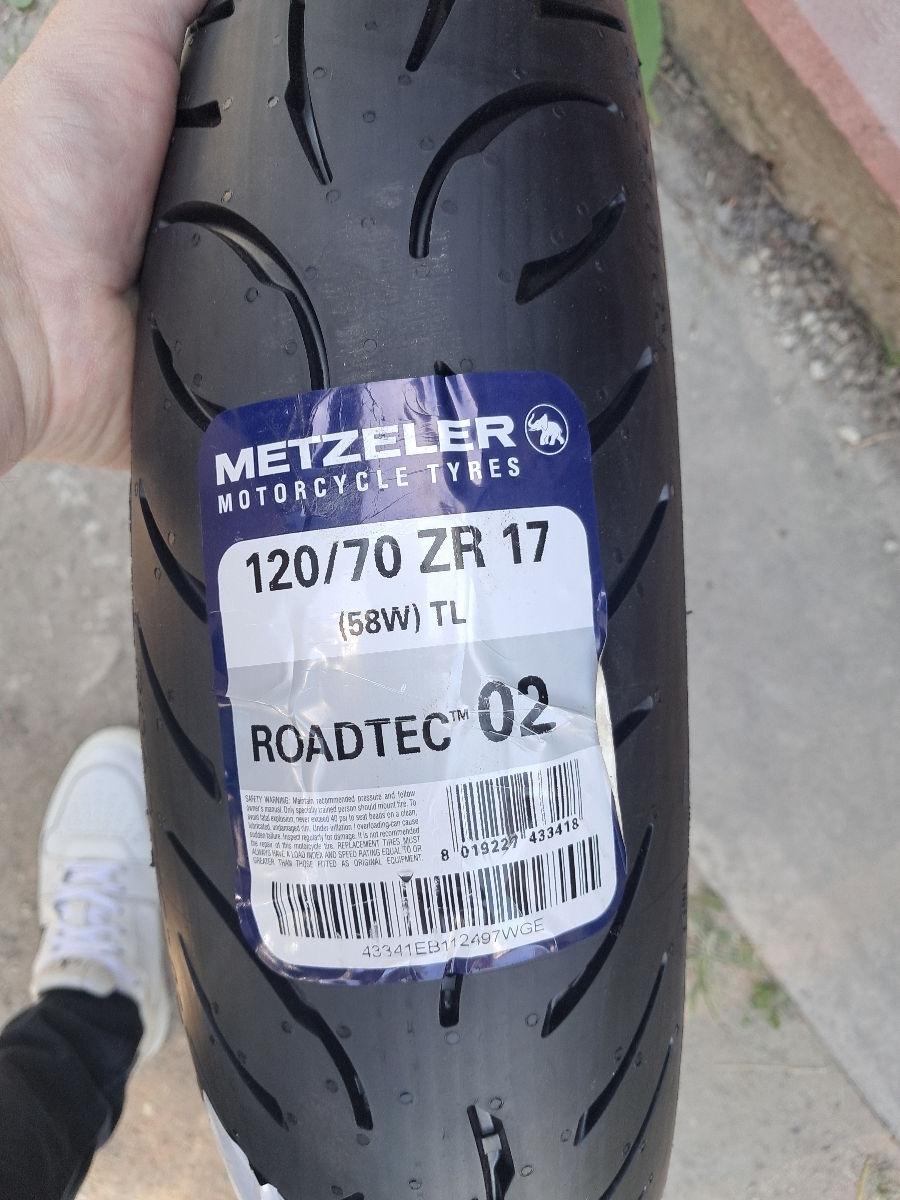 Bridgestone  190/55ZR17 120/70ZR17 Anvelope Moto foto 2
