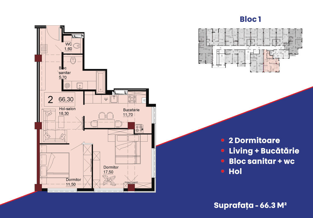 Apartament cu 2 camere, 67 m², Telecentru, Chișinău foto 1