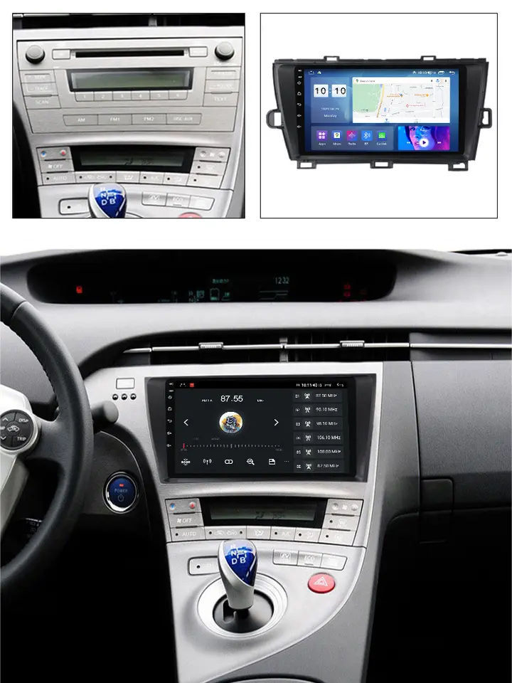 Toyota Prius 20/30/V/+/C Înlocuiește magnitola de stoc cu una pe Android 11/12! Camera spate Cadou! foto 10